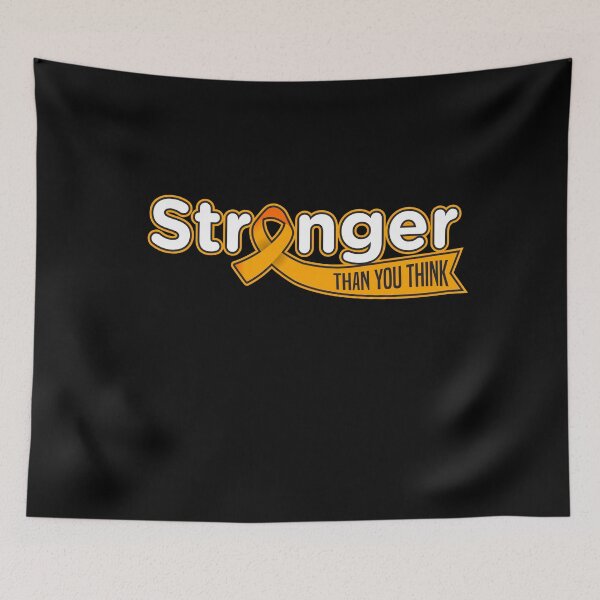 Item preview, Stronger Than you think - Supporting Blood Cancer designed and sold by redblackline.