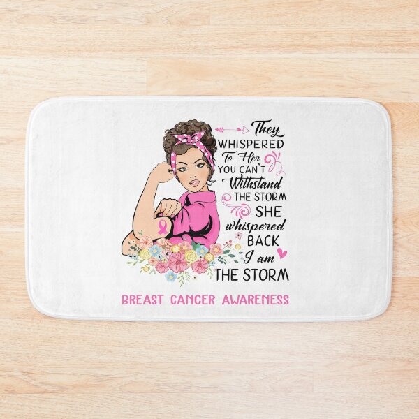 Item preview, I AM THE STORM Breast Cancer AWARENESS designed and sold by Brad-FI.
