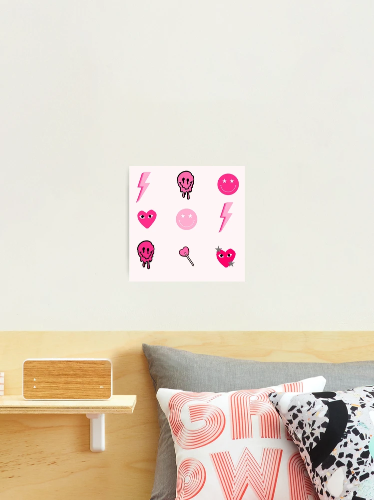 The Ultimate Preppy Pink Sticker Pack Poster for Sale by Maya B