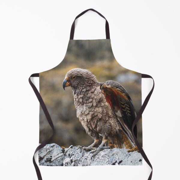 Item preview, Kea Bird Showing its Colorful Wings in the Mountains of New Zealand designed and sold by Danny Wanders.