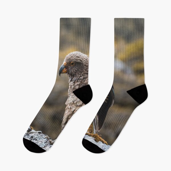 Item preview, Kea Bird Showing its Colorful Wings in the Mountains of New Zealand designed and sold by Danny Wanders.