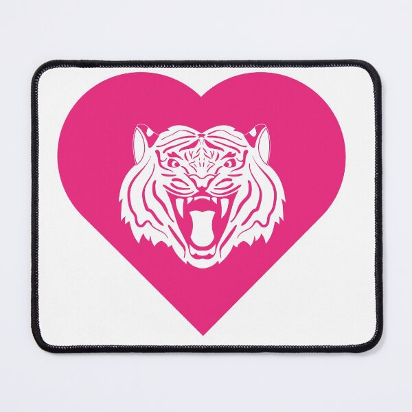 Item preview, Tiger Mascot Cares Pink designed and sold by cmd-art.