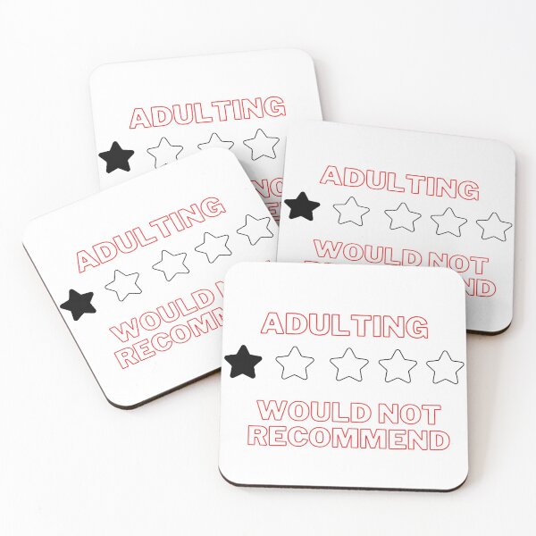 Item preview, Adulting Would Not Recommend designed and sold by sucinatsangg.