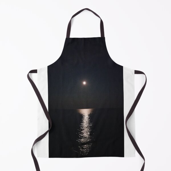 Item preview, Moon over Whitefish bay designed and sold by SuzettesStills.