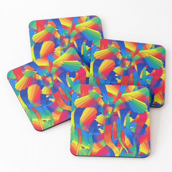 Item preview, Colorful Bird Pop Art 5 designed and sold by steaqy.