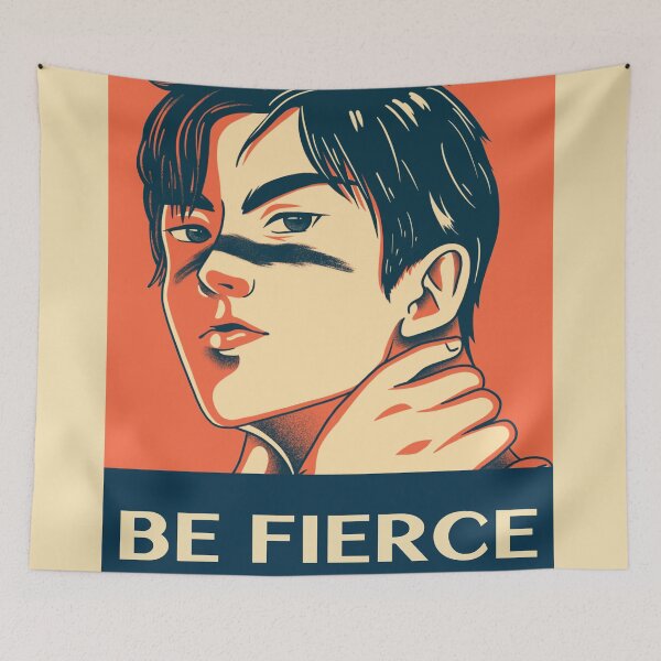 Item preview, Be Fierce, Empower Yourself! Anime Design designed and sold by CrazyBichAsian.