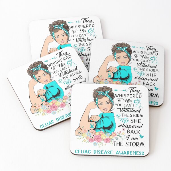 Item preview, I AM THE STORM CELIAC DISEASE AWARENESS designed and sold by Brad-FI.