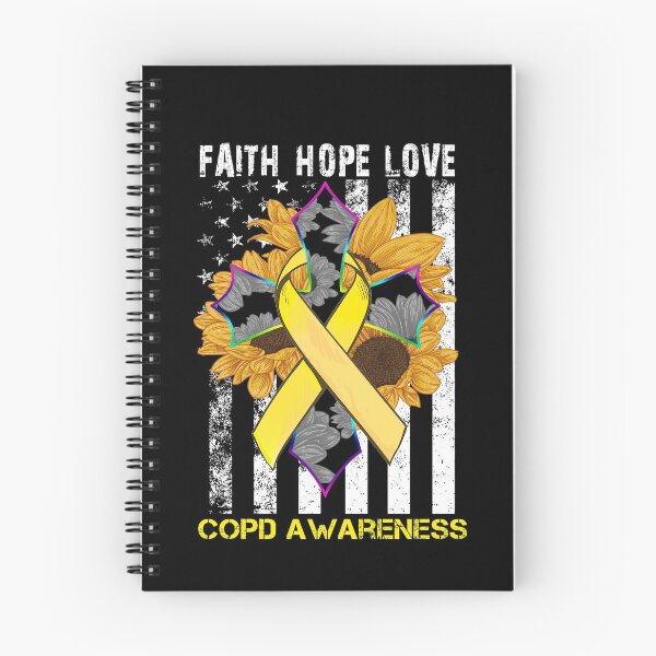 Item preview, Sunflower Faith Cross and Flag COPD Awareness designed and sold by largellie.