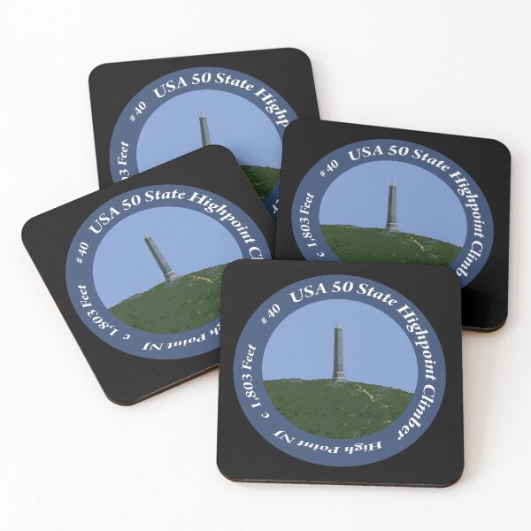 Item preview, High Point NJ 40 of 50 States Highpoint Climbers  designed and sold by janraydesigns.