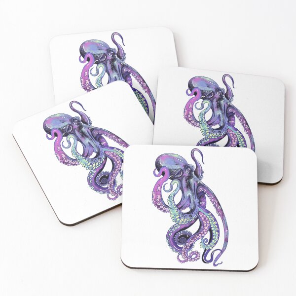 Item preview, Colorful octopus  designed and sold by springcitygingr.