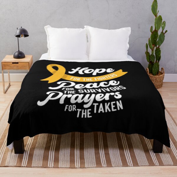 Item preview, Hope, Peace and Prayers - Supporting Childhood Cancer designed and sold by redblackline.
