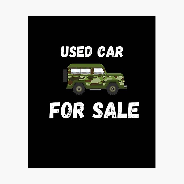 Item preview, Used car for sale funny  designed and sold by Petartist.