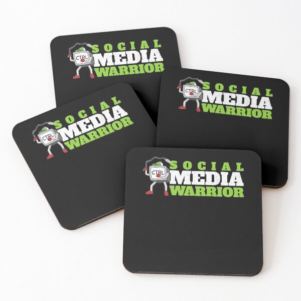 Item preview, Social Media Warrior Social Media Content Manager designed and sold by Printed-Memes.
