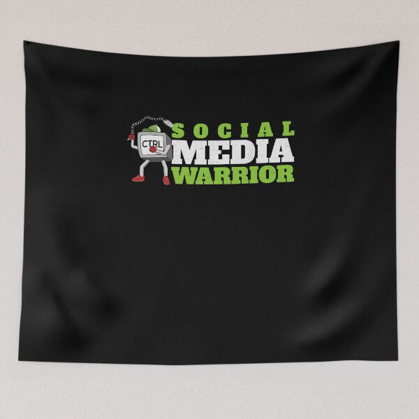 Item preview, Social Media Warrior Social Media Content Manager designed and sold by Printed-Memes.