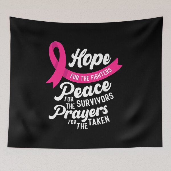 Item preview, Hope, Peace and Prayers - Supporting women with cancer designed and sold by redblackline.
