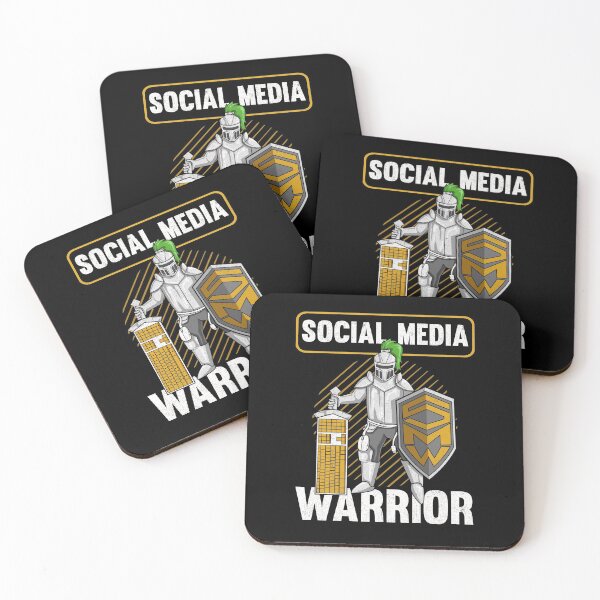 Item preview, Social Media Warrior Social Media Content Manager designed and sold by Printed-Memes.