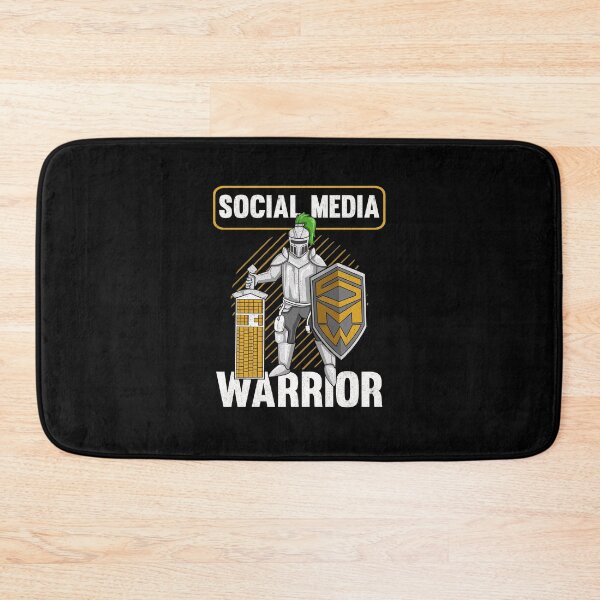 Item preview, Social Media Warrior Social Media Content Manager designed and sold by Printed-Memes.