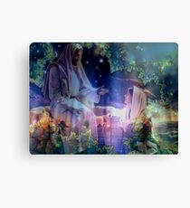 Jesus and Mary Magdalene Canvas Print