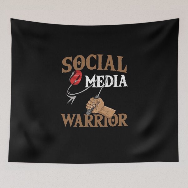 Item preview, Social Media Warrior Social Media Content Manager designed and sold by Printed-Memes.