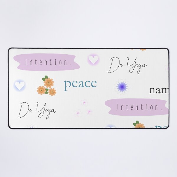 Item preview, Yoga Peace Pack - Intention, Namaste, Flowers, Love, Peace designed and sold by shirabee.