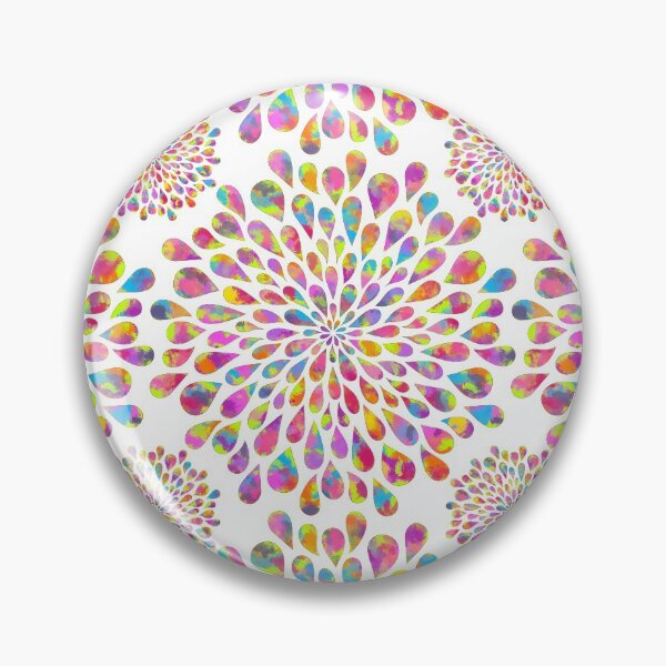 Item preview, Rainbow Floral Pattern designed and sold by Swags.