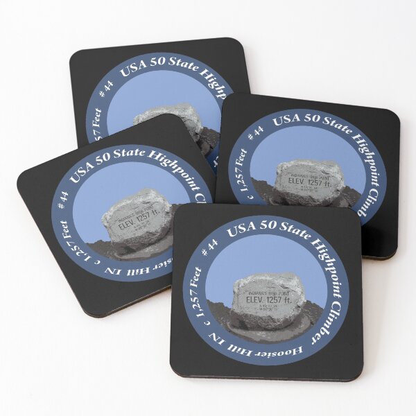 Item preview, Hoosier Hill IN 44 of 50 States Highpoint Climbers  designed and sold by janraydesigns.