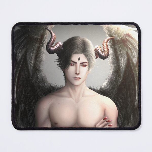 Item preview, lucifer obey me (prince of darkness and light) designed and sold by AuroraArchangel.