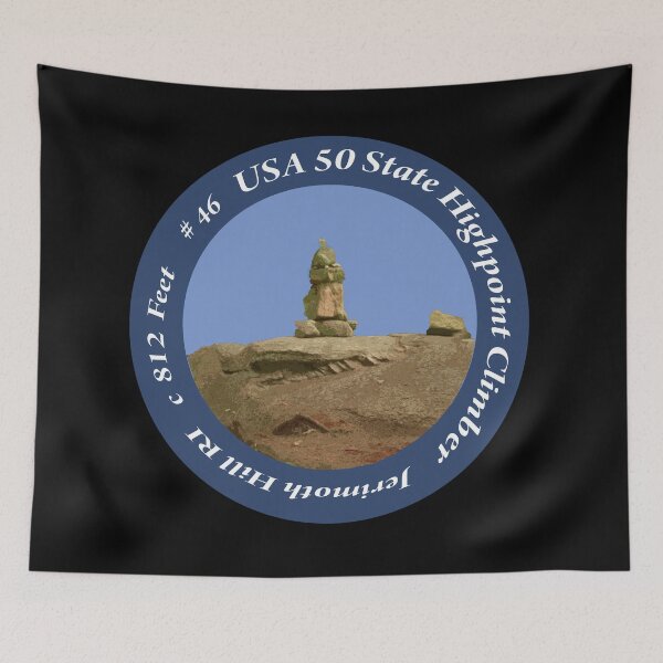 Item preview, Jerimoth Hill RI 46 of 50 States Highpoint Climbers  designed and sold by janraydesigns.