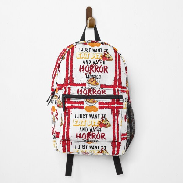 Item preview, I Just Want To Eat Pizza And Watch Horror Movies! - I Just Want To Eat Pizza And Watch Horror Movies- Eat Pizza and Play Games designed and sold by SoffyLee586.