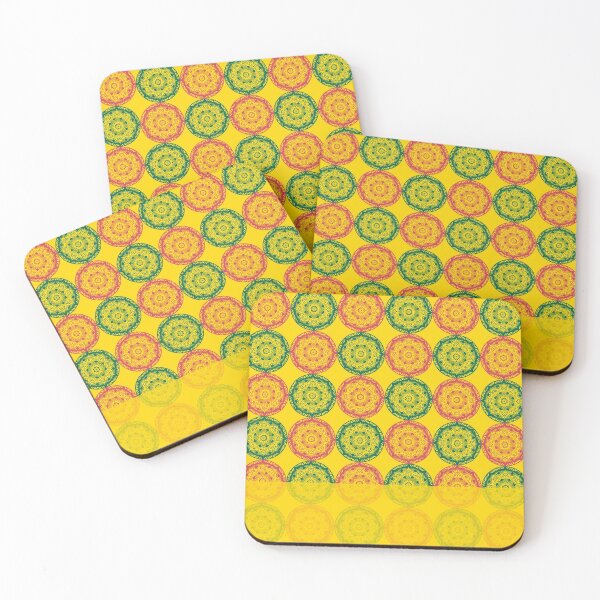 Item preview, Patrón de diseño étnico tradicional en oro designed and sold by RiadMannan.