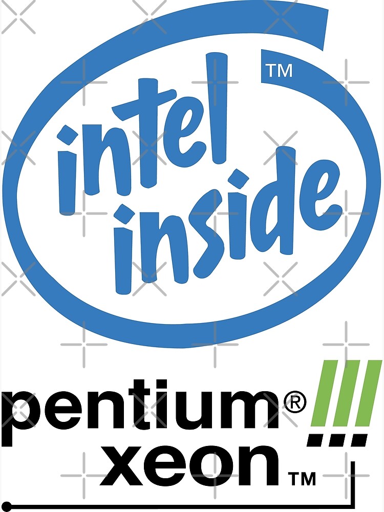 Intel Inside - pentium III xeon | Poster