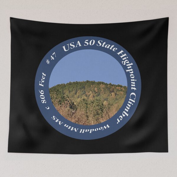 Item preview, Woodall Mtn MS 47 of 50 States Highpoint Climbers  designed and sold by janraydesigns.