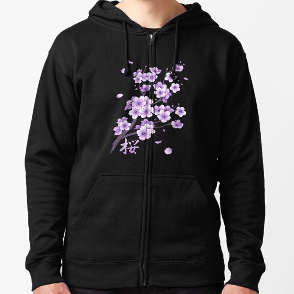 Item preview, Falling Purple Sakura Cherry Blossom designed and sold by arterialmotive.