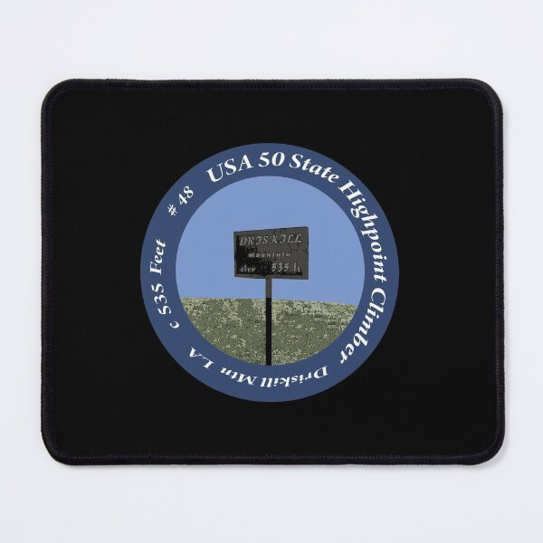 Item preview, Driskill Mtn LA 48 of 50 States Highpoint Climbers  designed and sold by janraydesigns.
