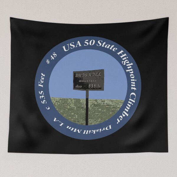 Item preview, Driskill Mtn LA 48 of 50 States Highpoint Climbers  designed and sold by janraydesigns.