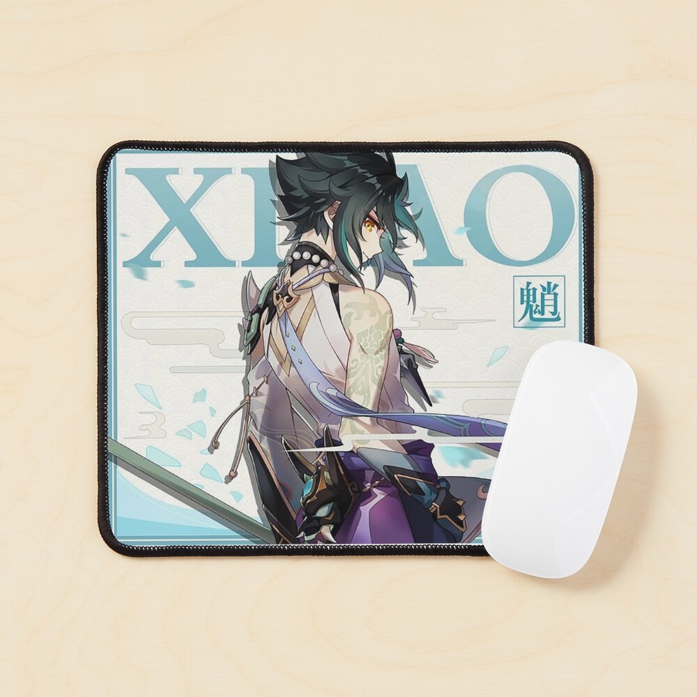 "Genshin Impact Xiao Birthday Official Artwork 2020" Mouse Pad by