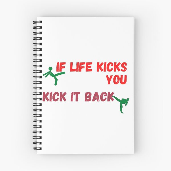 Item preview, If Life Kicks You, Kick it Back designed and sold by MEBH.