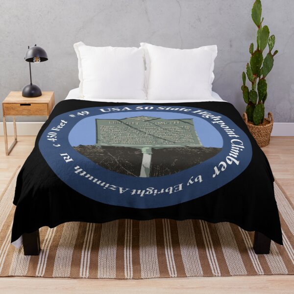 Item preview, b Ebright Asimuth DE 49 of 50 States Highpoint Climbers designed and sold by janraydesigns.