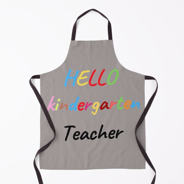 Item preview, Camiseta Hello Kindergarten Teacher designed and sold by Renovapring ⭐⭐⭐⭐⭐.