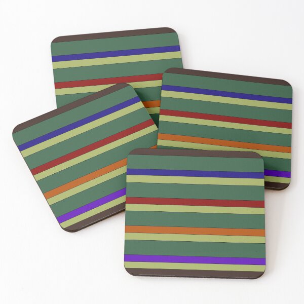 Item preview, Ninja Turtles Color Stripes designed and sold by Tranquilarrow.