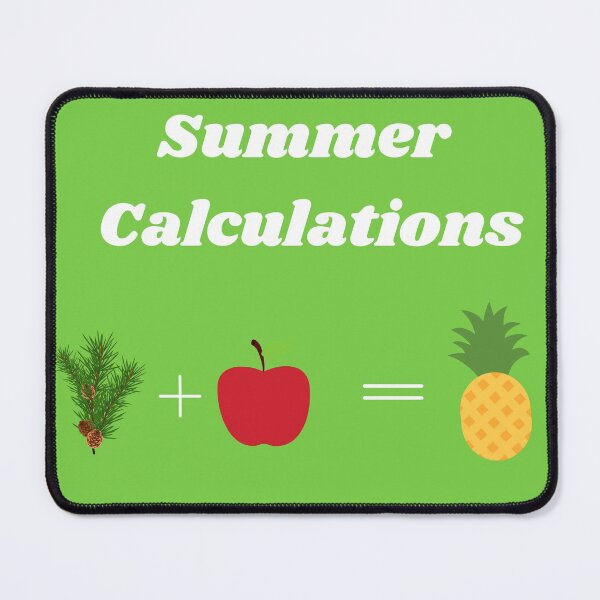 Item preview, Summer Calculations - Pineapple designed and sold by RiadMannan.
