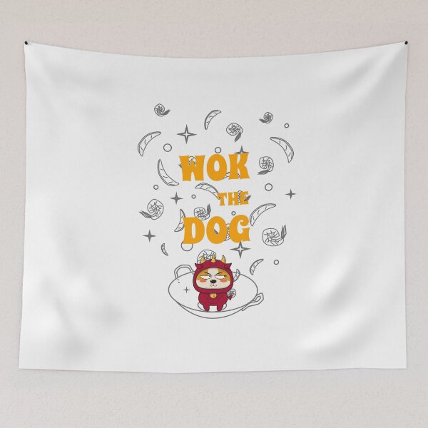 Item preview, Wok The Dog / Funny Asian Humour  designed and sold by CrazyBichAsian.