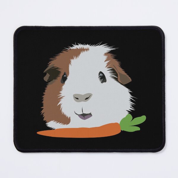 Item preview, Guinea Pig with a Carrot designed and sold by KCPetPortraits.