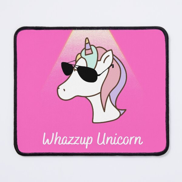 Item preview, Whazzup Unicorn on Pink designed and sold by RiadMannan.