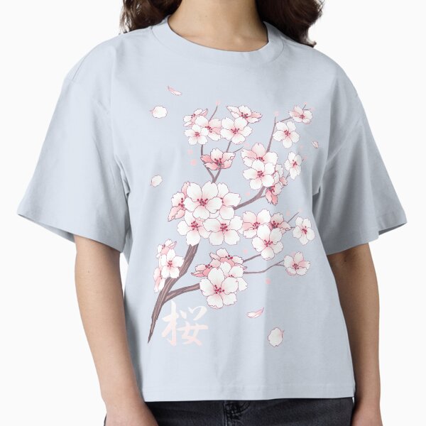 Item preview, Falling White Sakura Cherry Blossom designed and sold by arterialmotive.