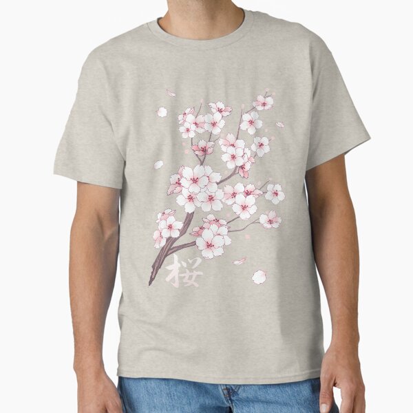 Aperçu de l'œuvre Chute de fleurs de cerisier Sakura blanches créée et vendue par arterialmotive.