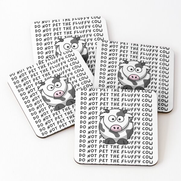 Item preview, Do Not Pet The Fluffy Cows designed and sold by sucinatsangg.
