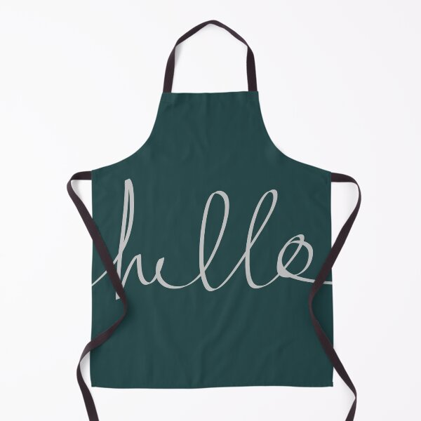 Item preview, Hello x Dark Turquoise designed and sold by Leah Flores.
