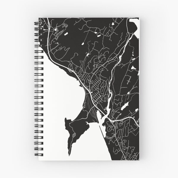 Item preview, Croton-On-Hudson New York Map Line Art designed and sold by Rachel McNeil.