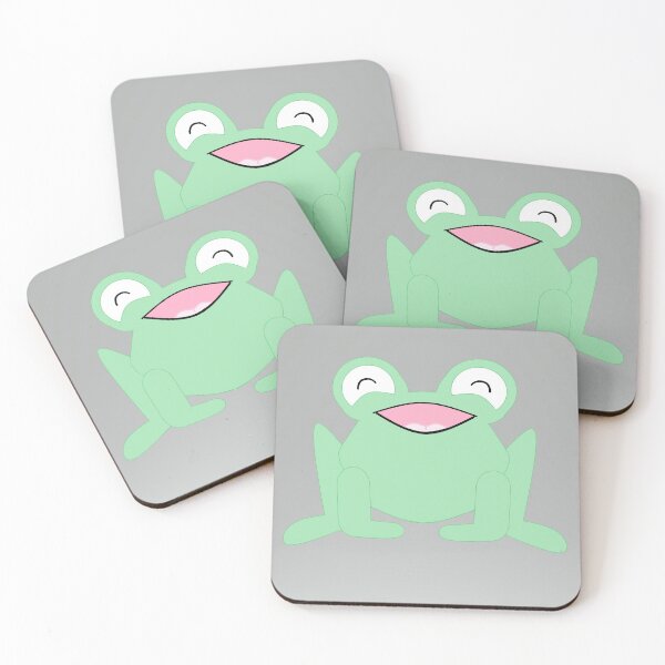 Item preview, Happy Frog - Figgy designed and sold by Frog-FriendsArt.